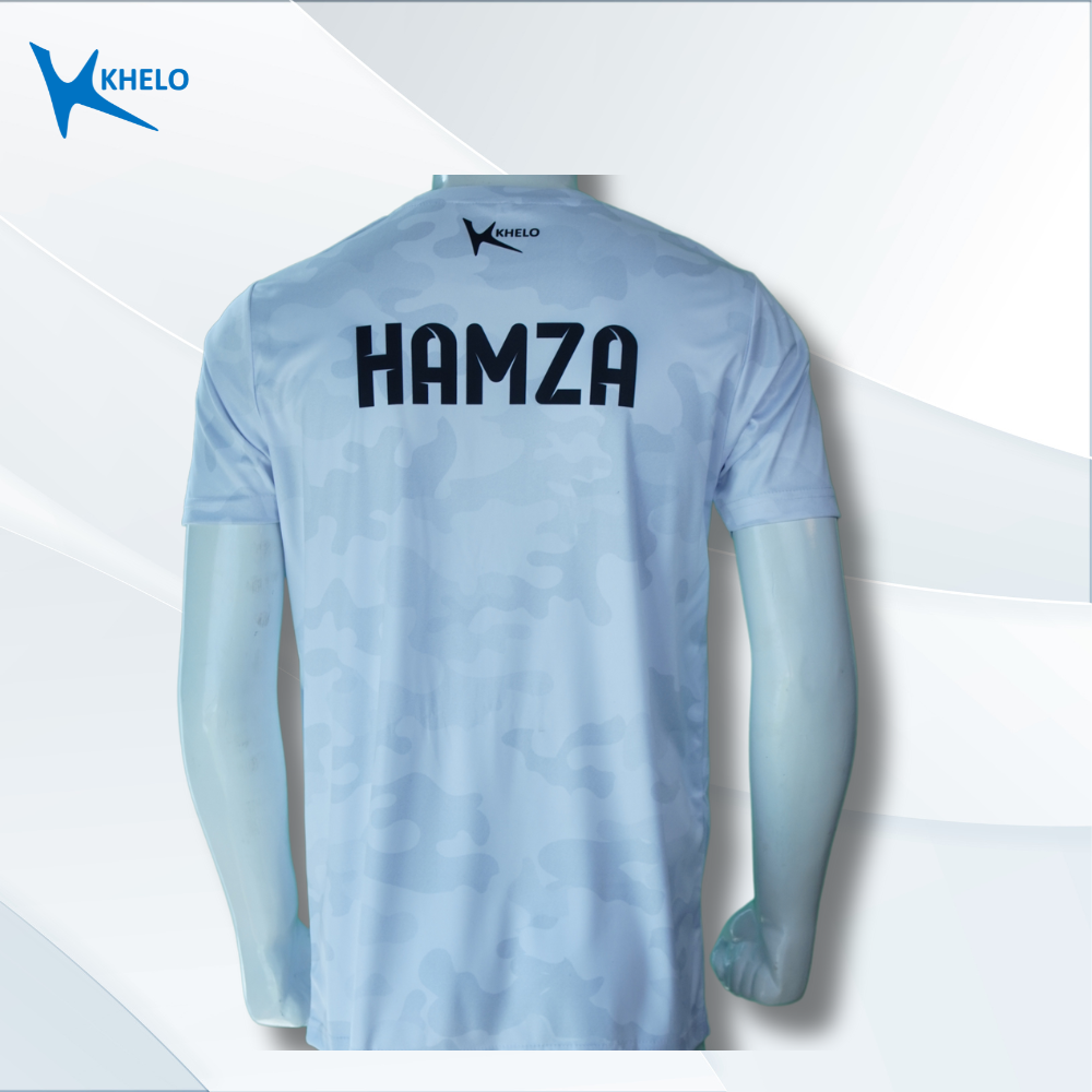 Khelo White Play Padel Sports T-Shirt