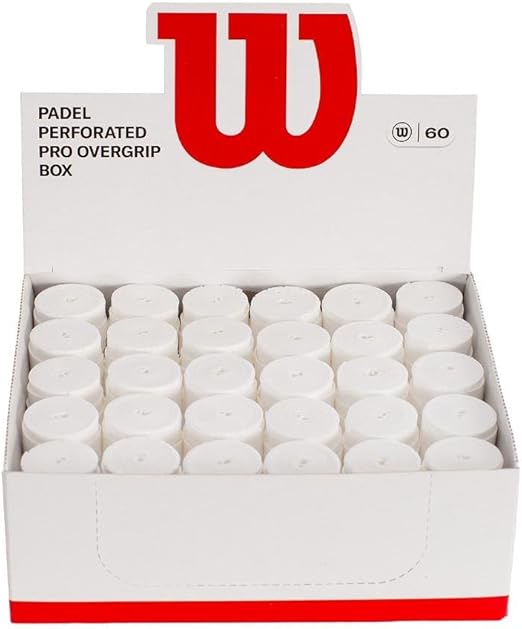 Wilson Perforated White Overgrips