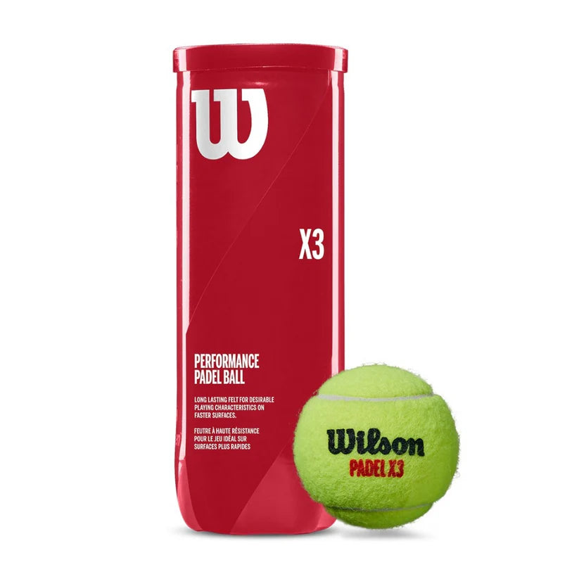 Wilson X3 Padel Balls