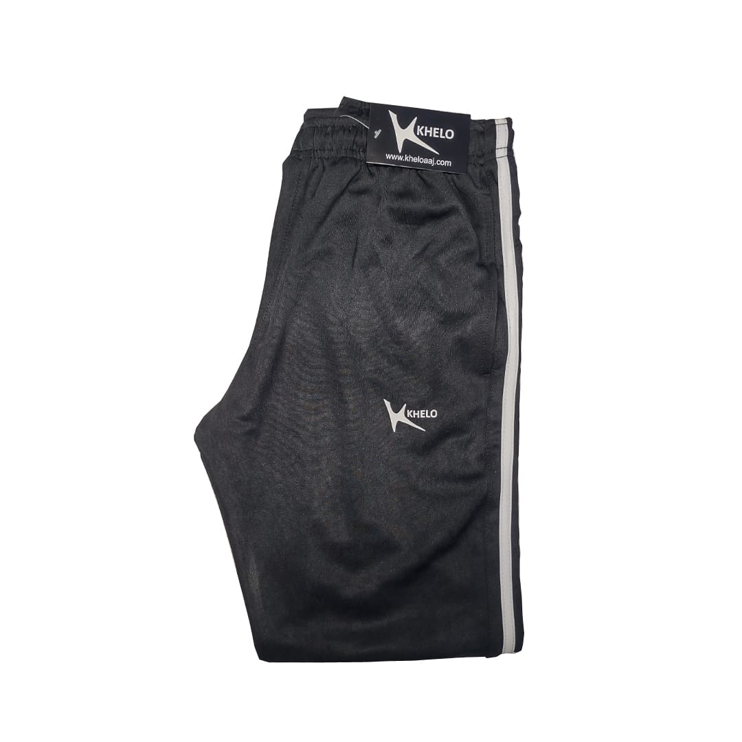 Khelo Black Track Pants