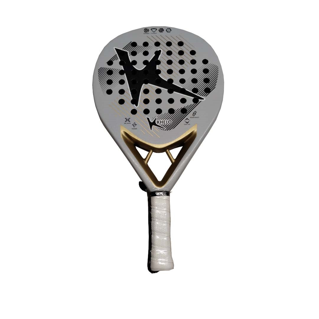 Khelo Gladiator 3K Carbon Padel Racket