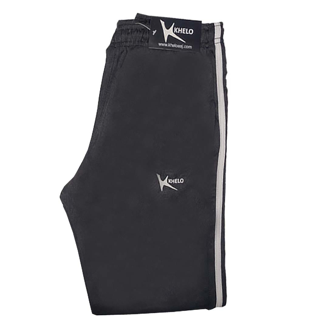 Khelo Black Track Pants