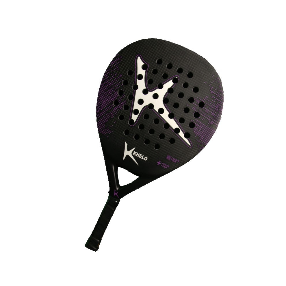 Khelo 3K Carbon Purple Padel Racket