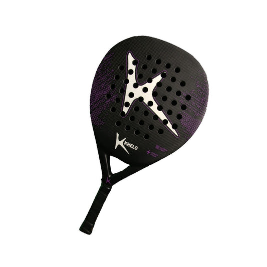 Khelo 3K Carbon Purple Padel Racket
