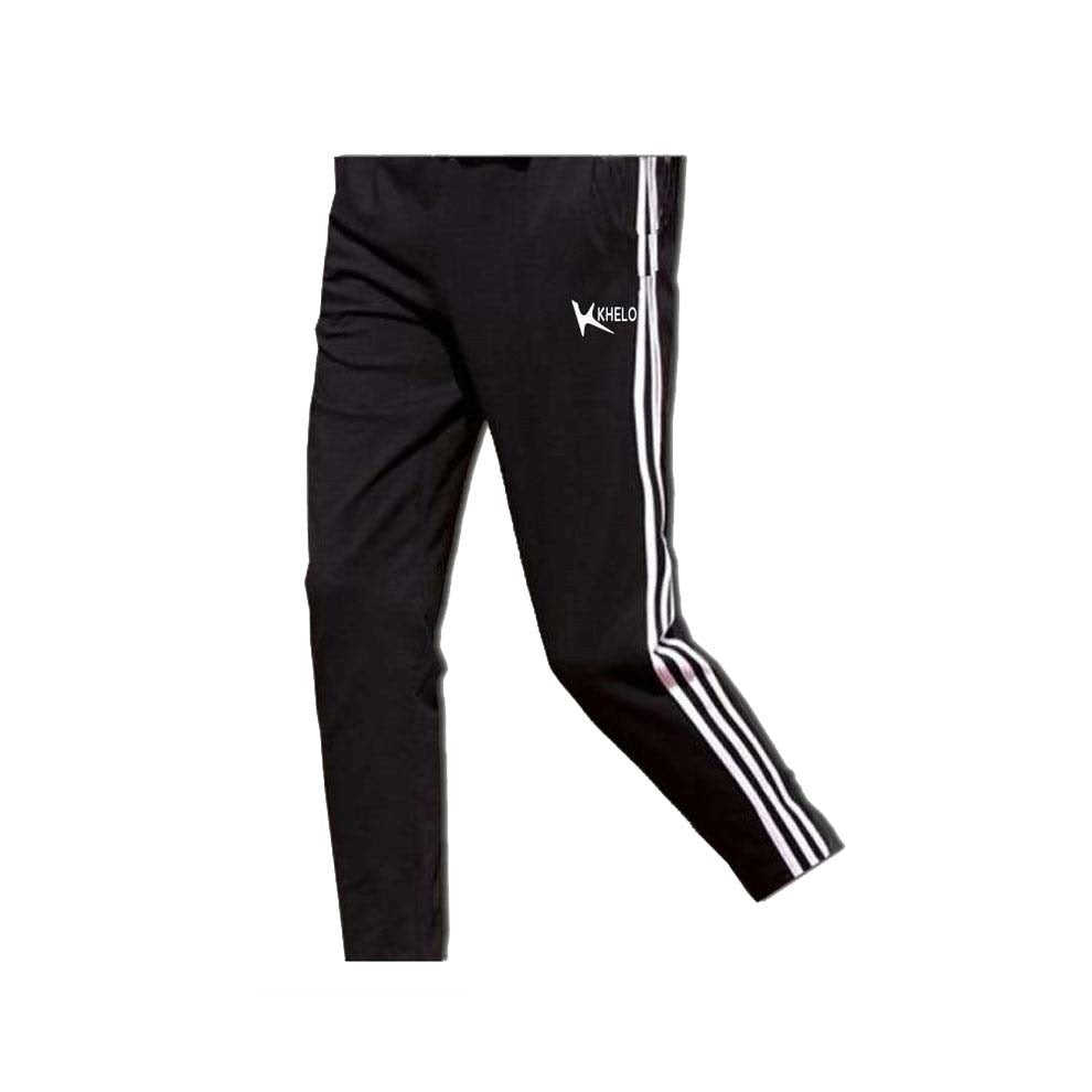 Khelo Black Track Pants