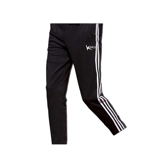 Khelo Black Track Pants